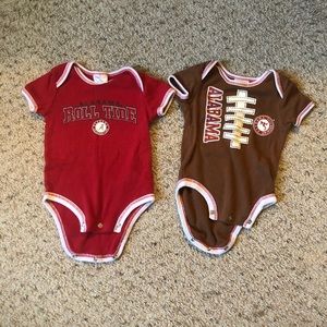 Alabama Onesies 3-6 month